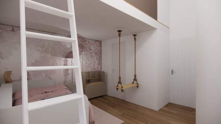 Chambre d'enfants élégante La Rochelle