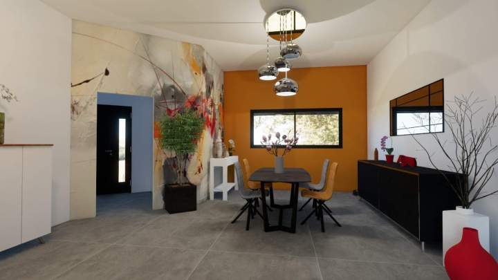 Intérieur chaleureux à La Rochelle